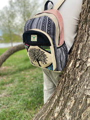 Hemp Casual Bag, Crossbody, Vegan, Handmade , Lightweight, Durable, Eco-friendly, Made in Nepal